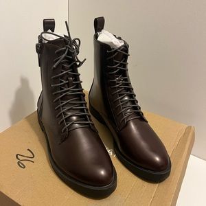 MORTON WOMEN'S VEGAN COMBAT BOOTS